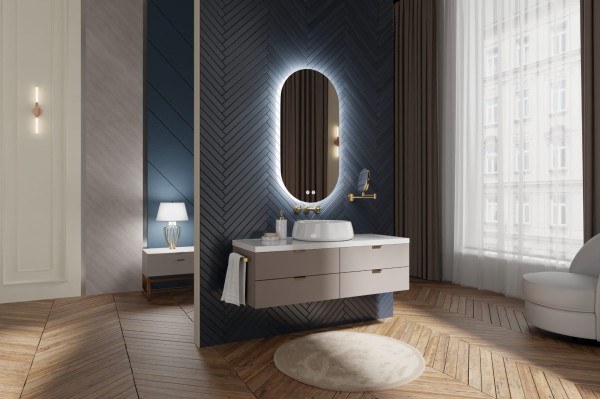 Lustro LED Owalne ARIA