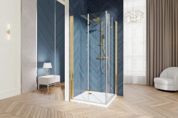 Kabina Prysznicowa  składana  VIENNA C60 złota.jpg